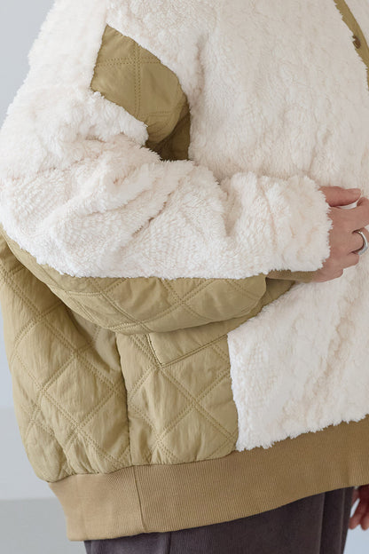 ≪SALE≫Boa & Quilted MA1 Blouson