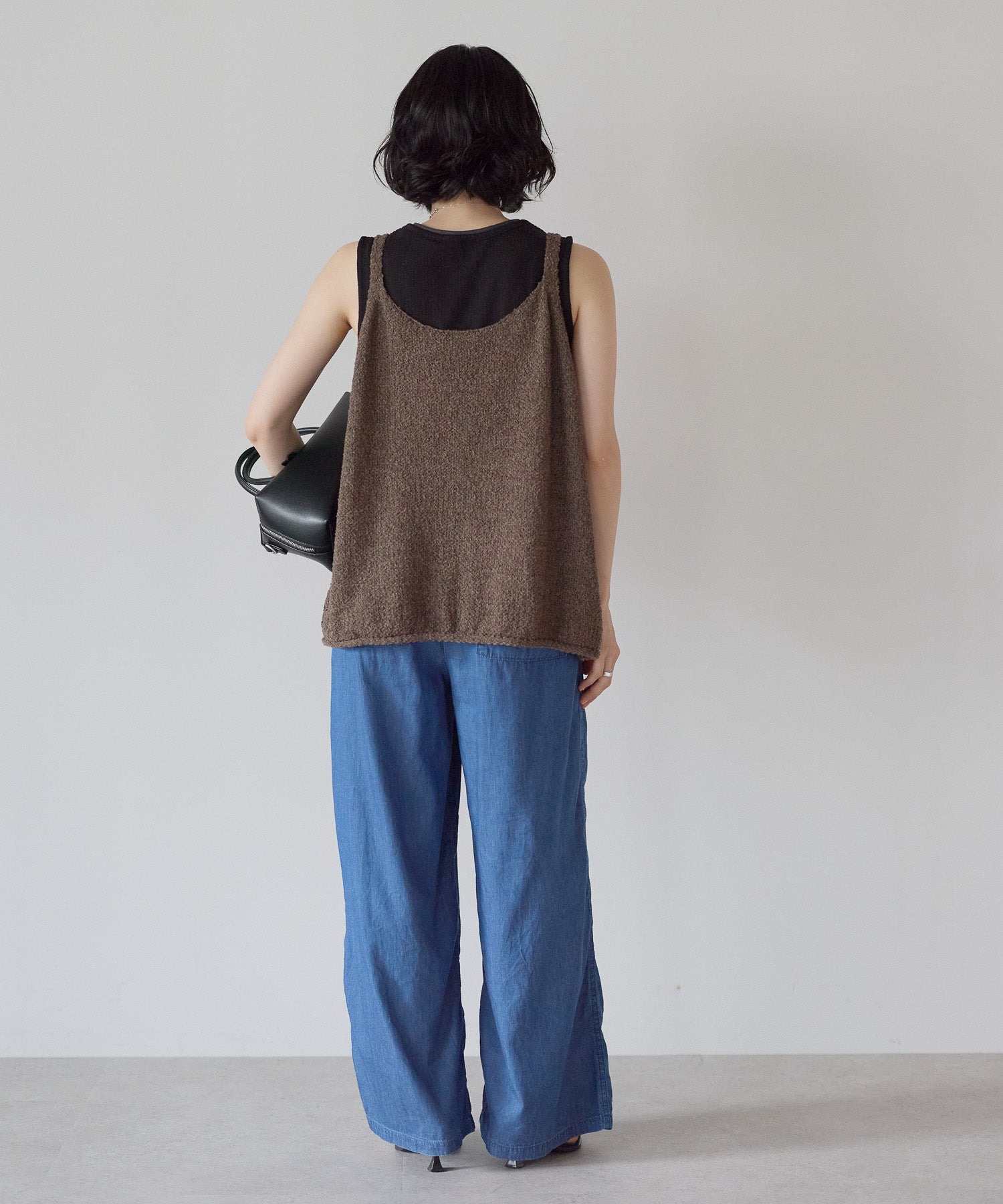 ブラウン / 157cm / FREE