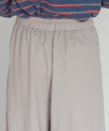 《Scheduled for April 24 Arrival》R/N Pique Tuck Wide Curve Pants
