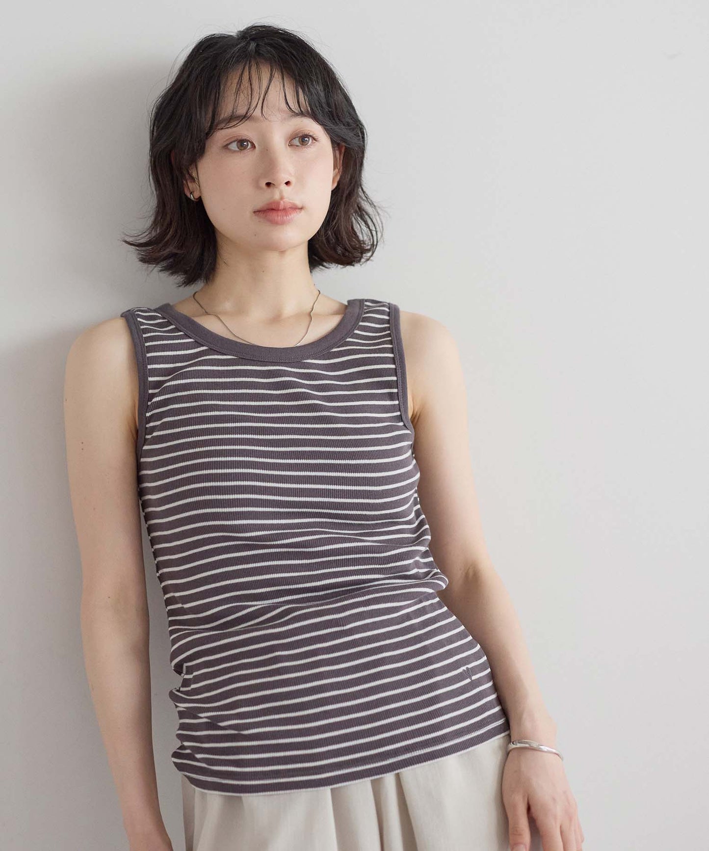 ボーダーチャコール / 157cm / M