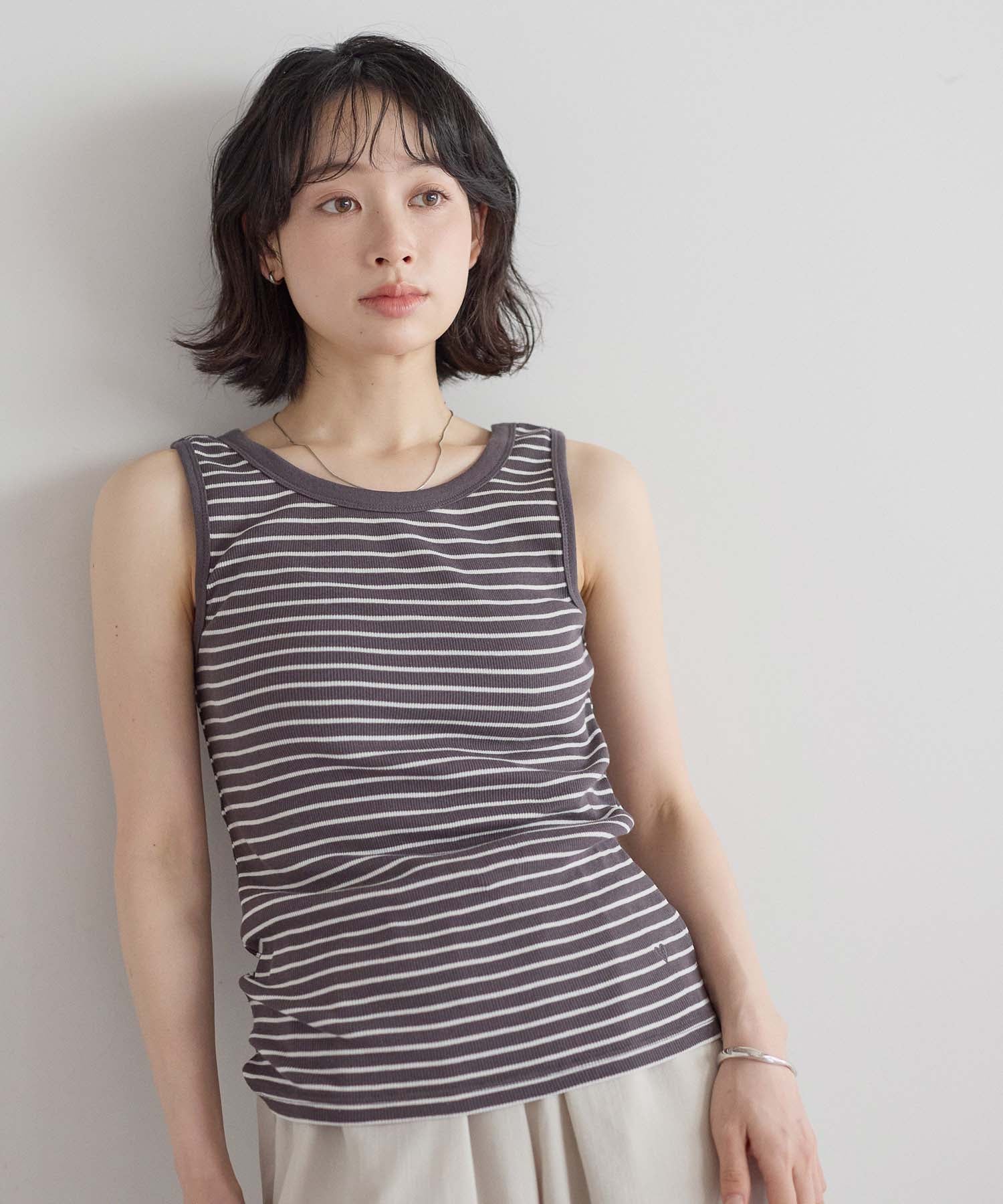 ボーダーチャコール / 157cm / M