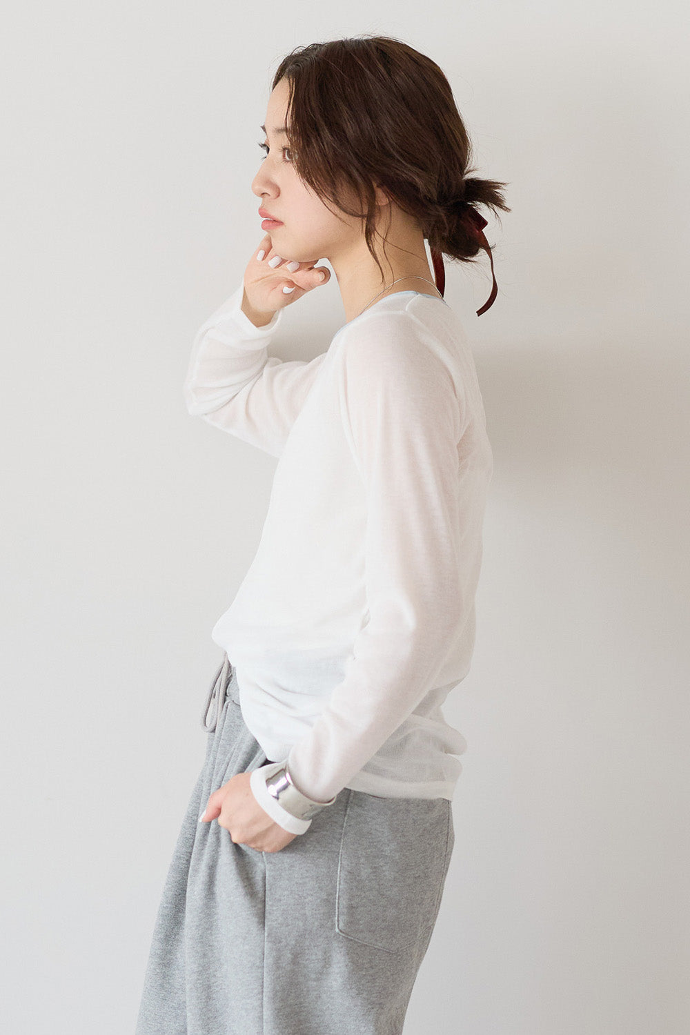 WHITE / 159cm / FREE