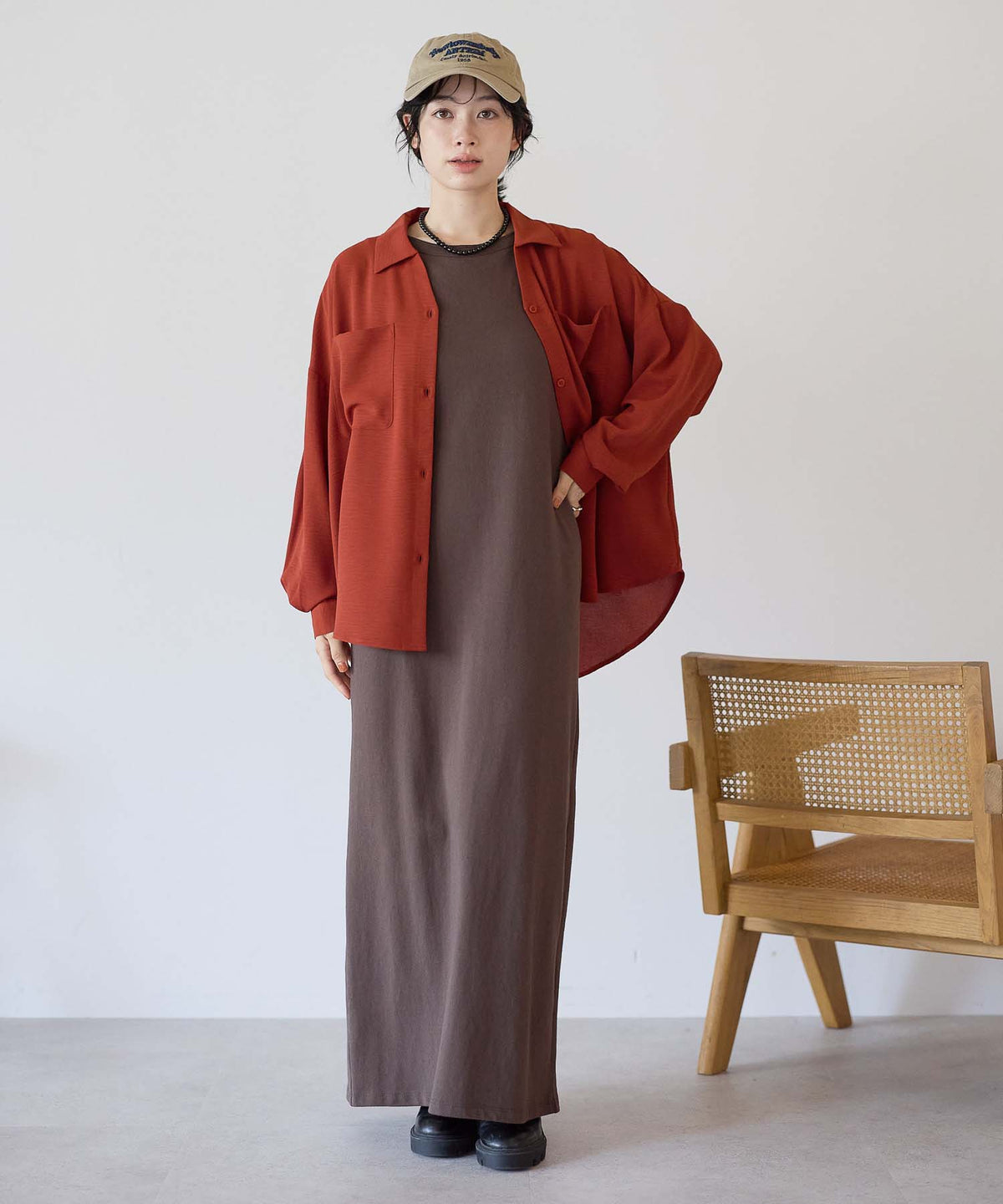 レッド / 157cm / FREE