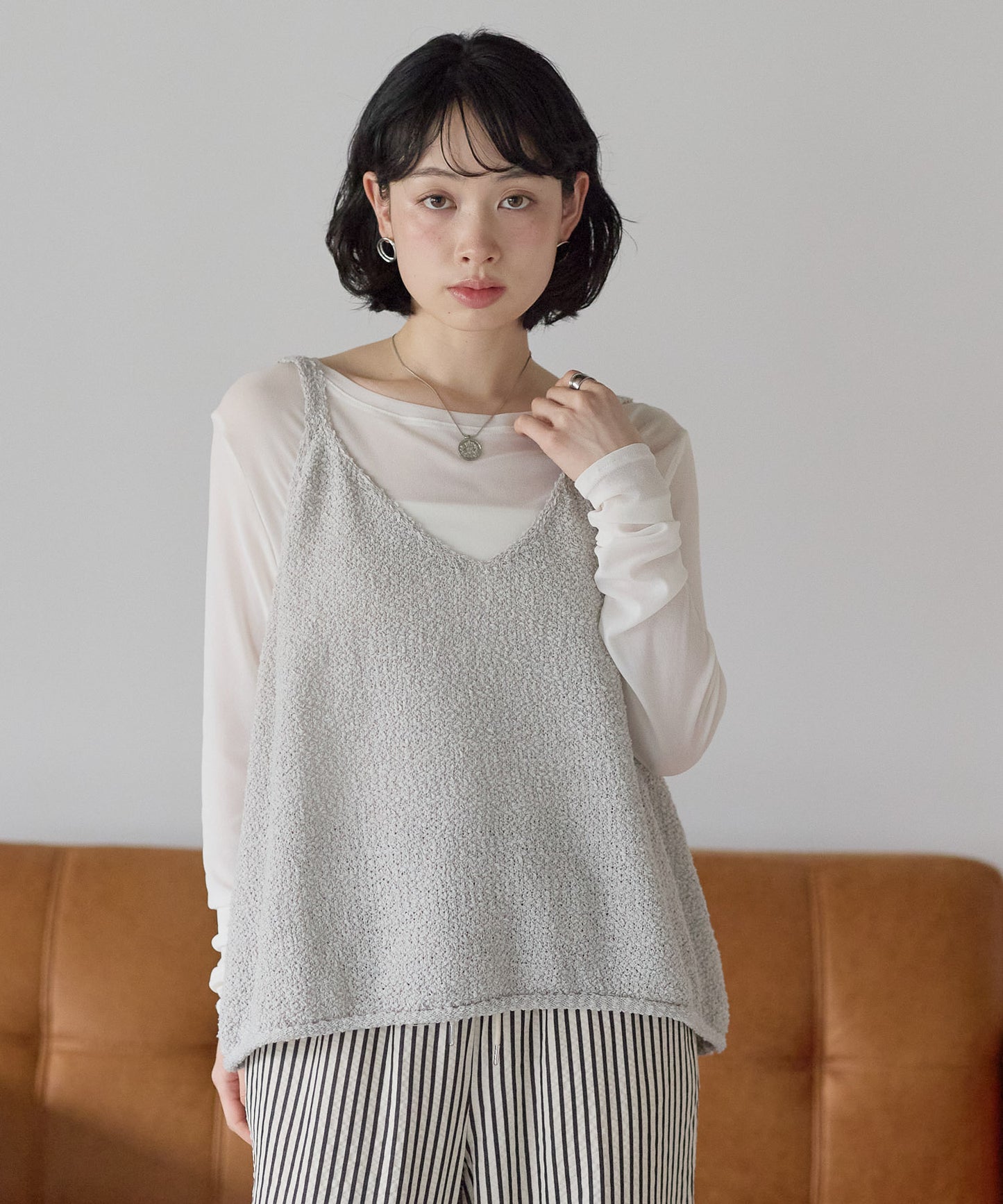 グレージュ / 157cm / FREE