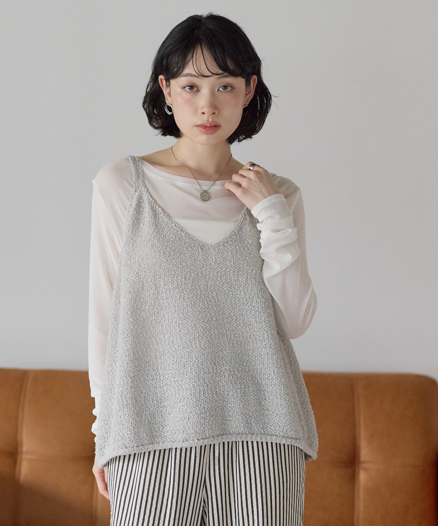 グレージュ / 157cm / FREE
