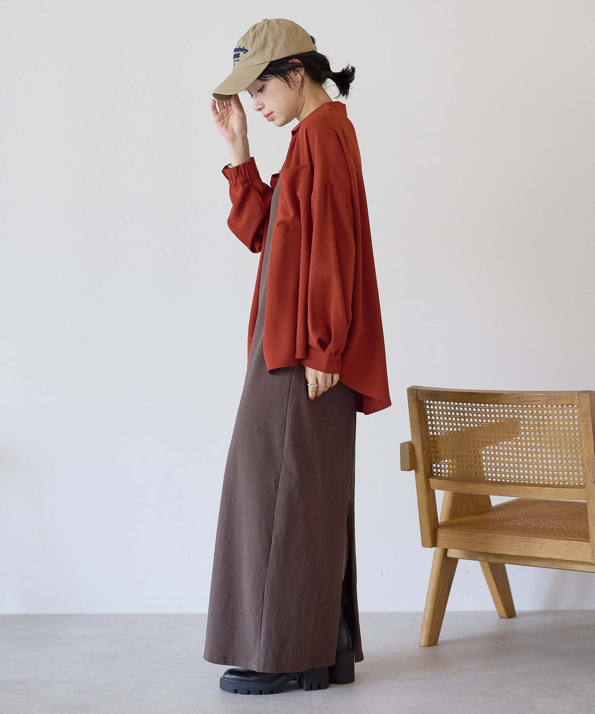 レッド / 157cm / FREE