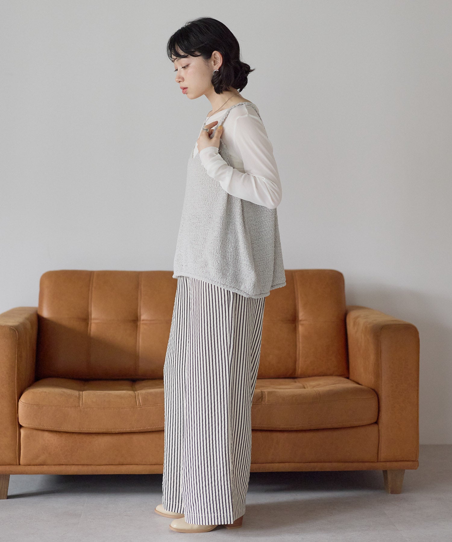 グレージュ / 157cm / FREE