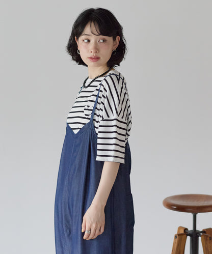 サロペットパンツ