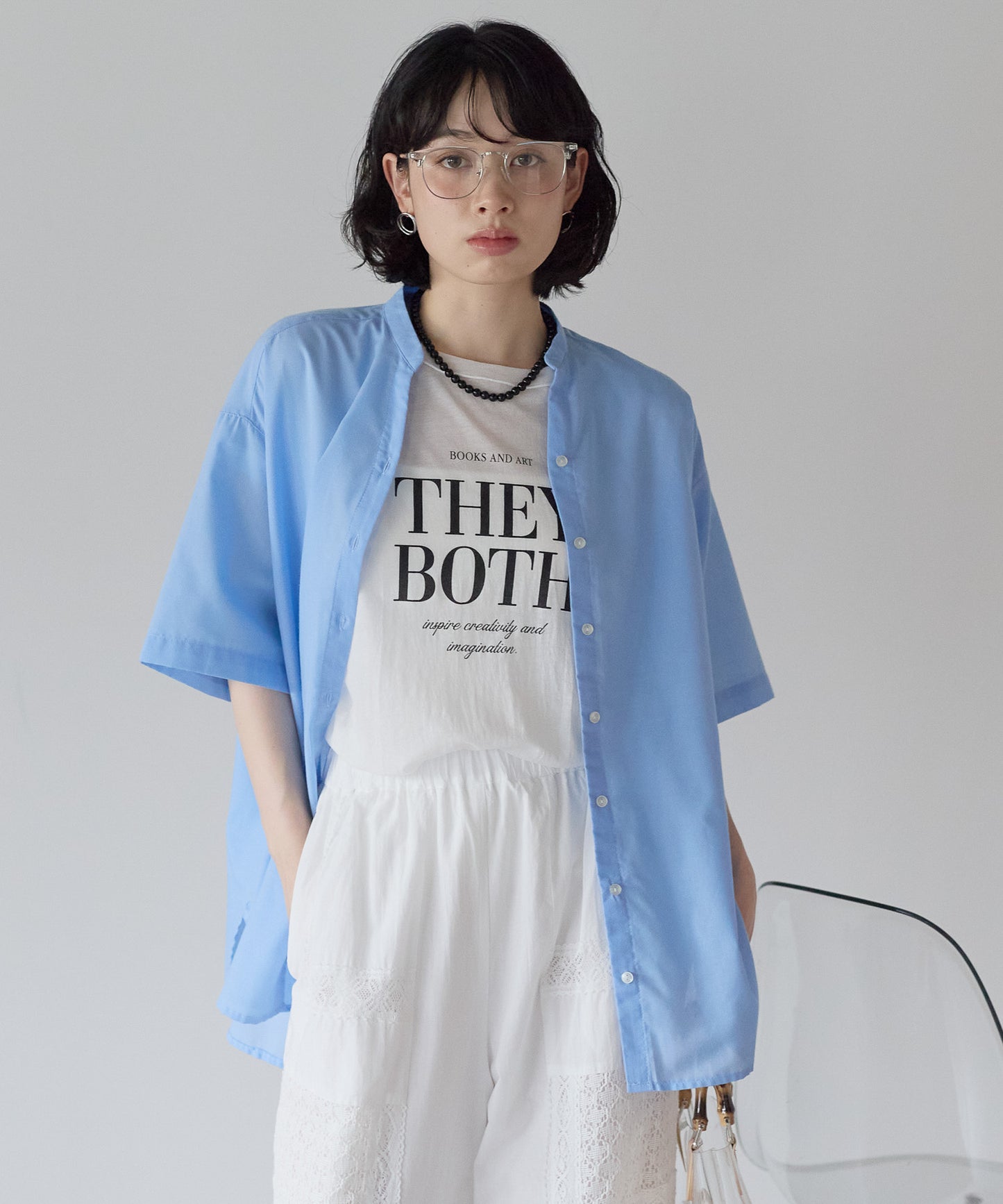 《Scheduled for April 29 Arrival》Back Design Front-Open Skipper Tunic
