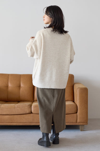 コーデュロイ裏ボンディングスカート