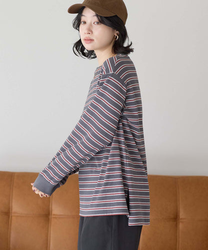 ボーダーレッド / 157cm / M