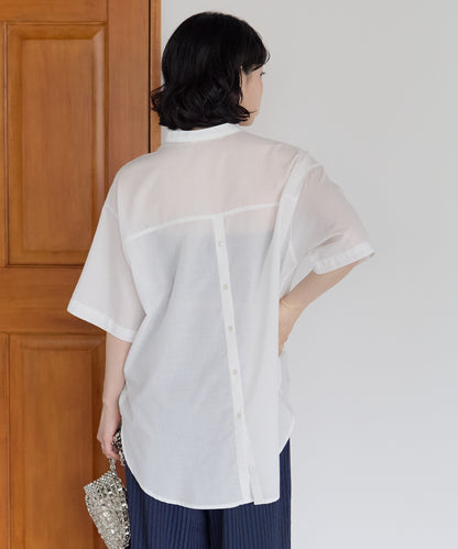 《Scheduled for April 29 Arrival》Back Design Front-Open Skipper Tunic