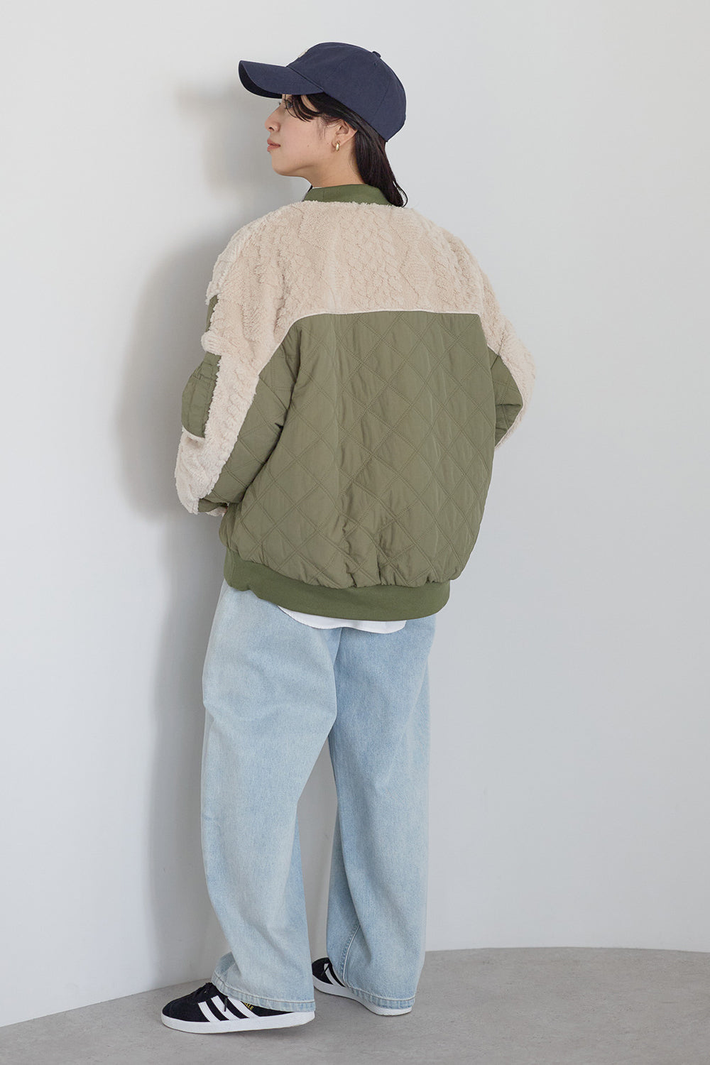 ≪SALE≫Boa & Quilted MA1 Blouson