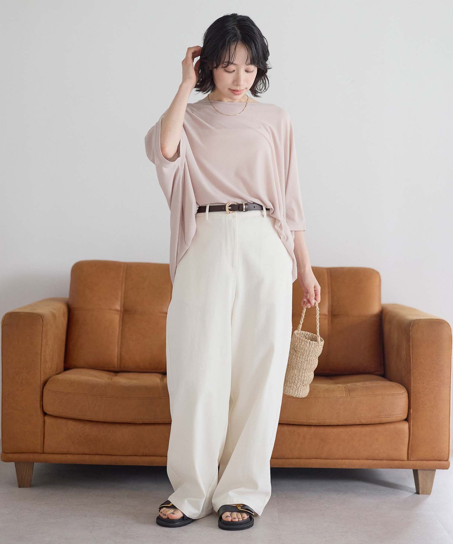 グレージュ / 157cm / FREE