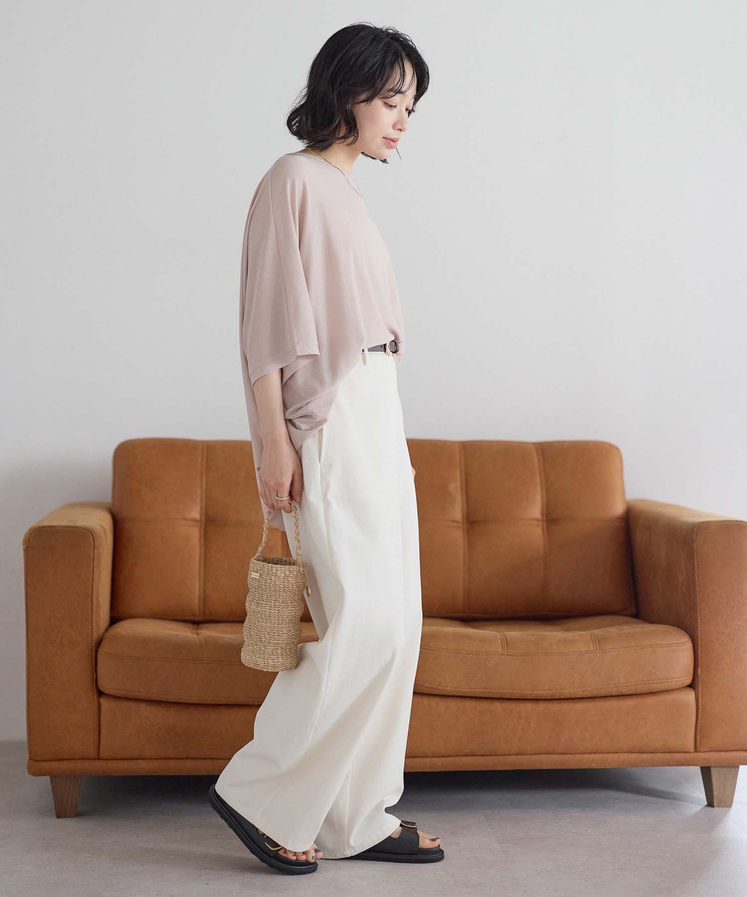 グレージュ / 157cm / FREE