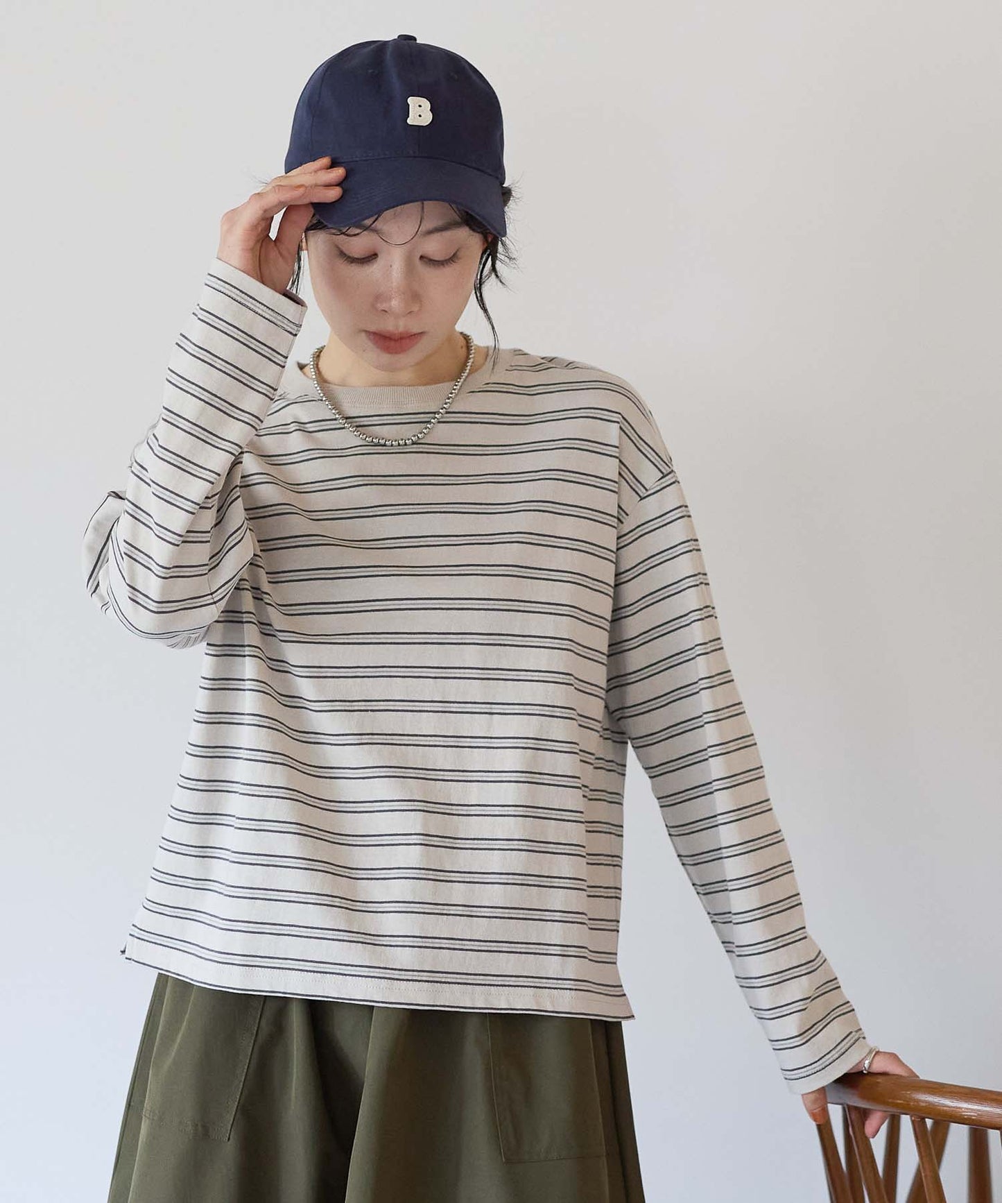 ボーダーミント / 157cm / M