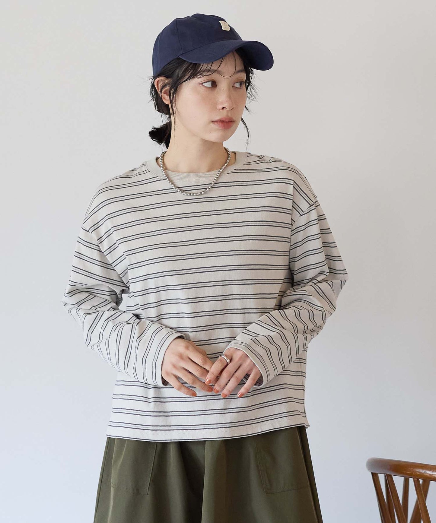 ボーダーミント / 157cm / M