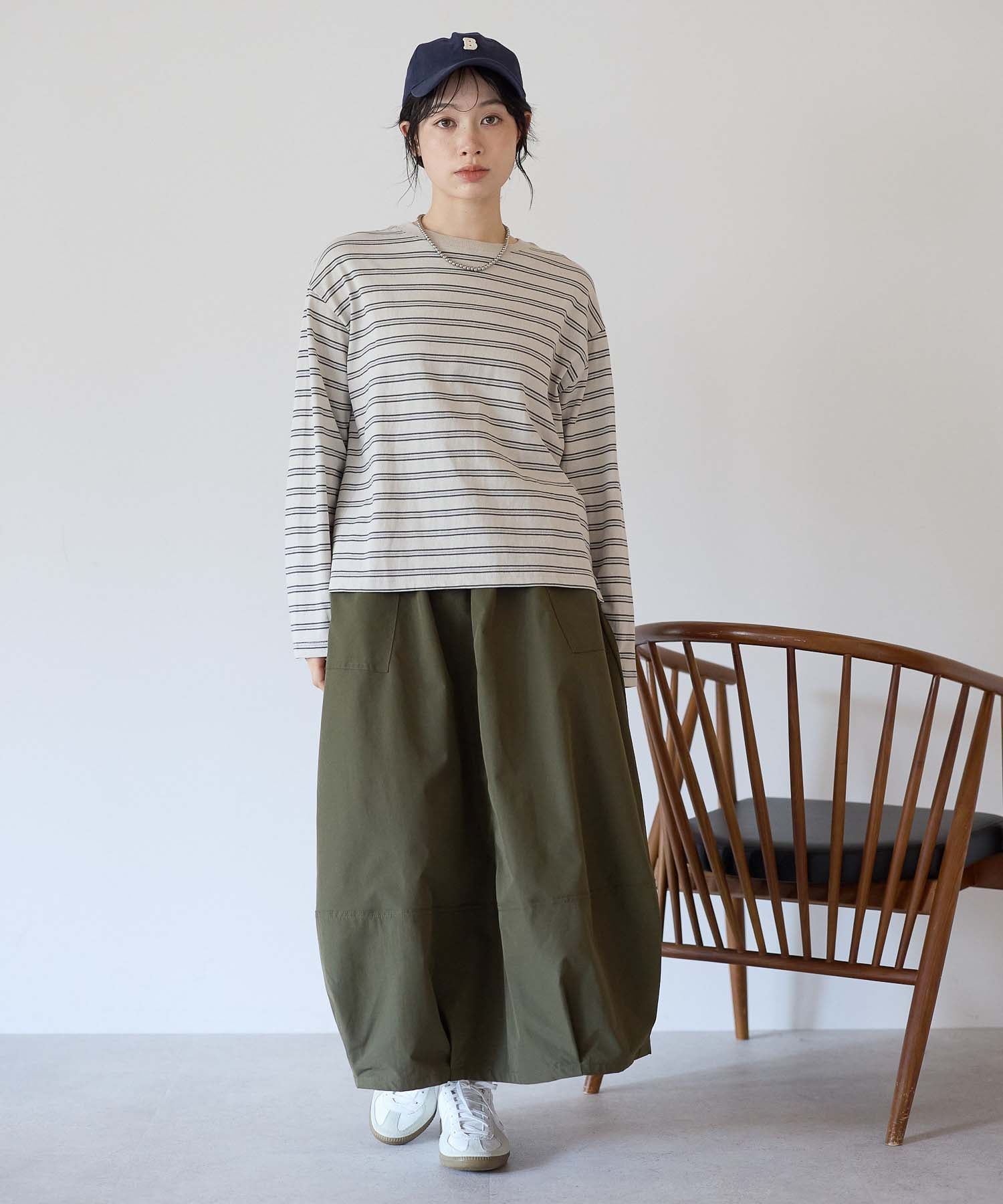 ボーダーミント / 157cm / M