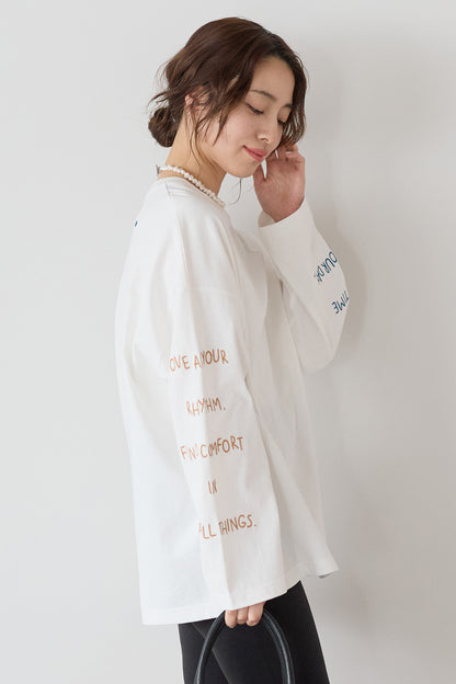 ≪SALE≫ Sleeve Logo Embroidered Pullover