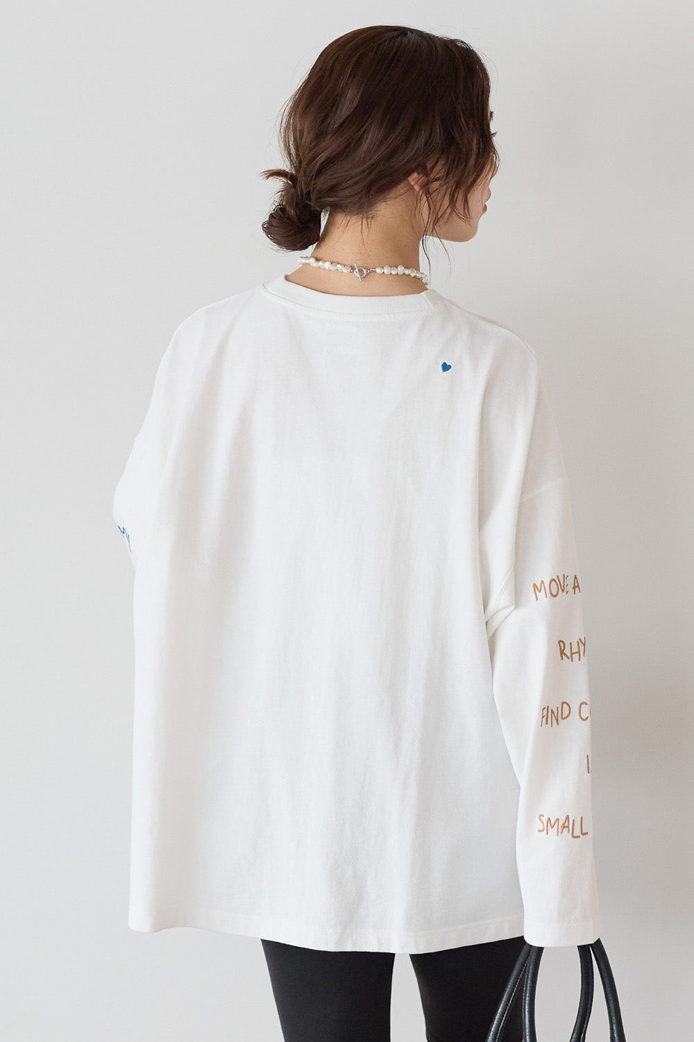 ≪SALE≫ Sleeve Logo Embroidered Pullover