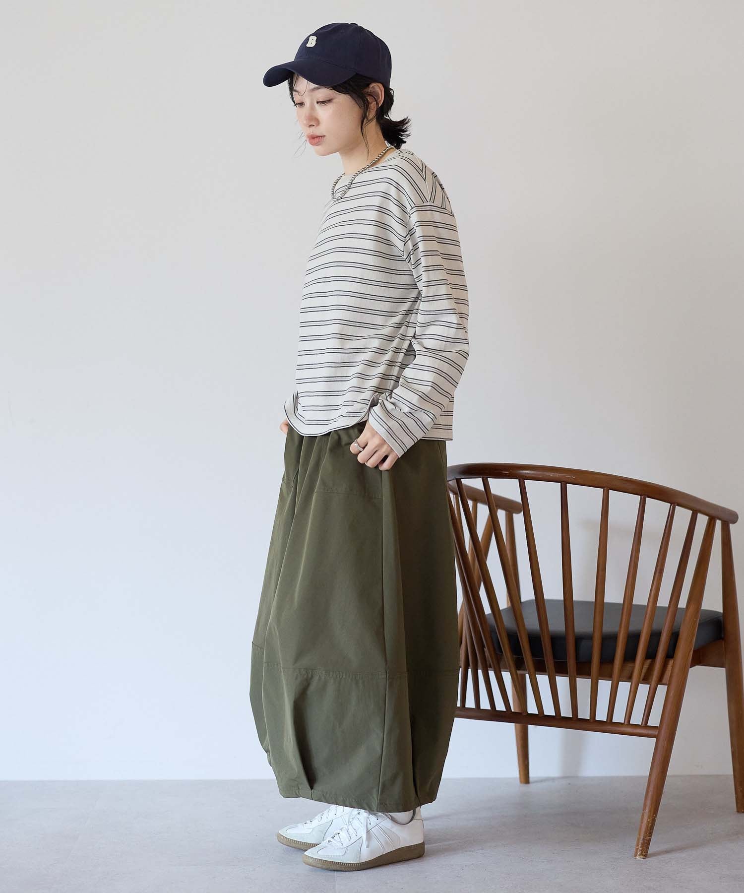 ボーダーミント / 157cm / M
