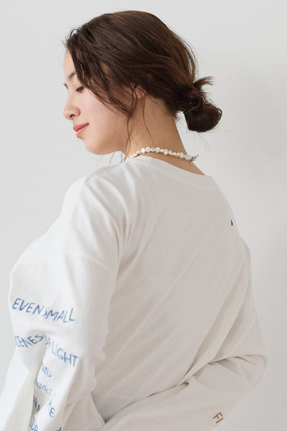 ≪SALE≫ Sleeve Logo Embroidered Pullover