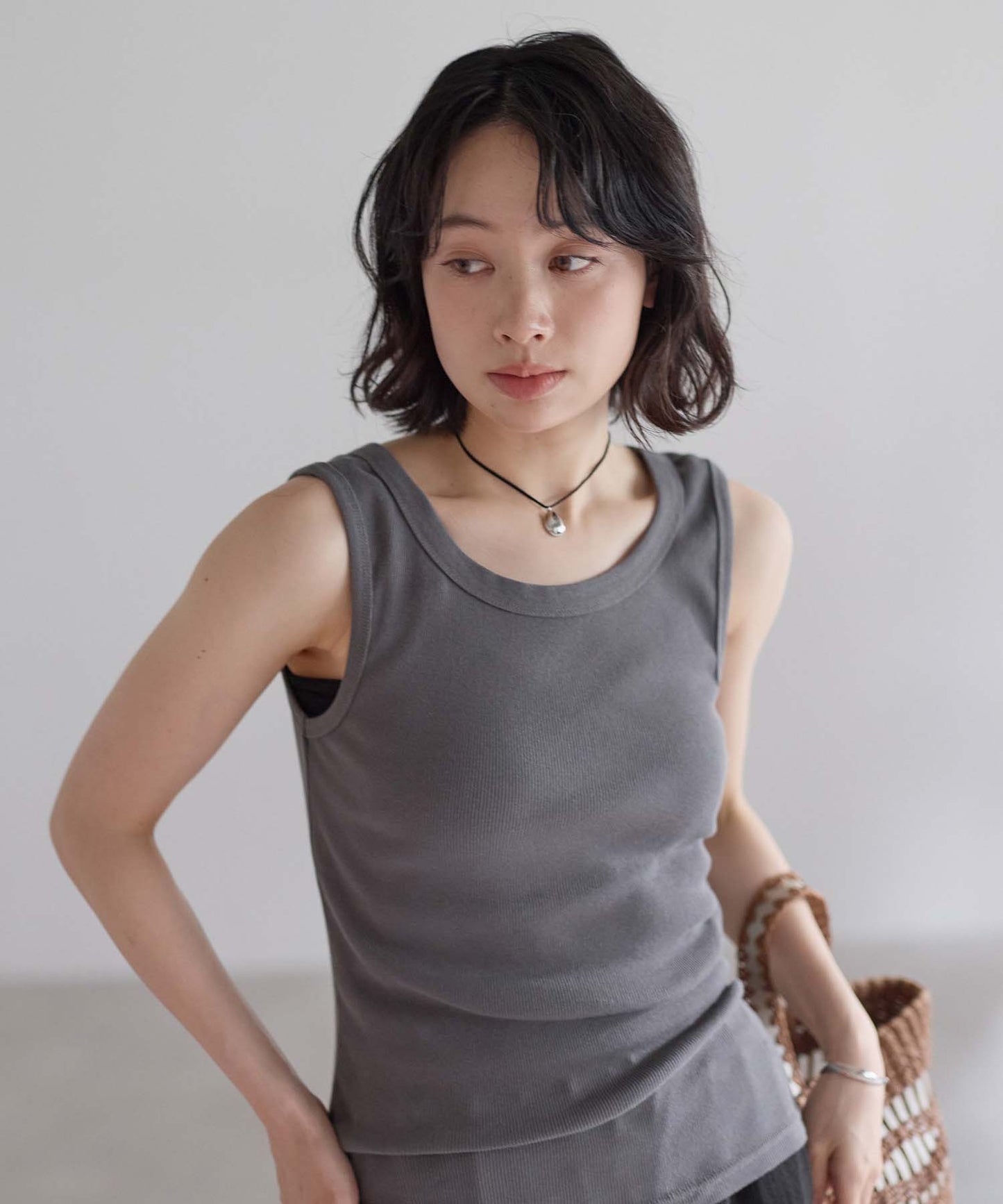 チャコール / 157cm / M