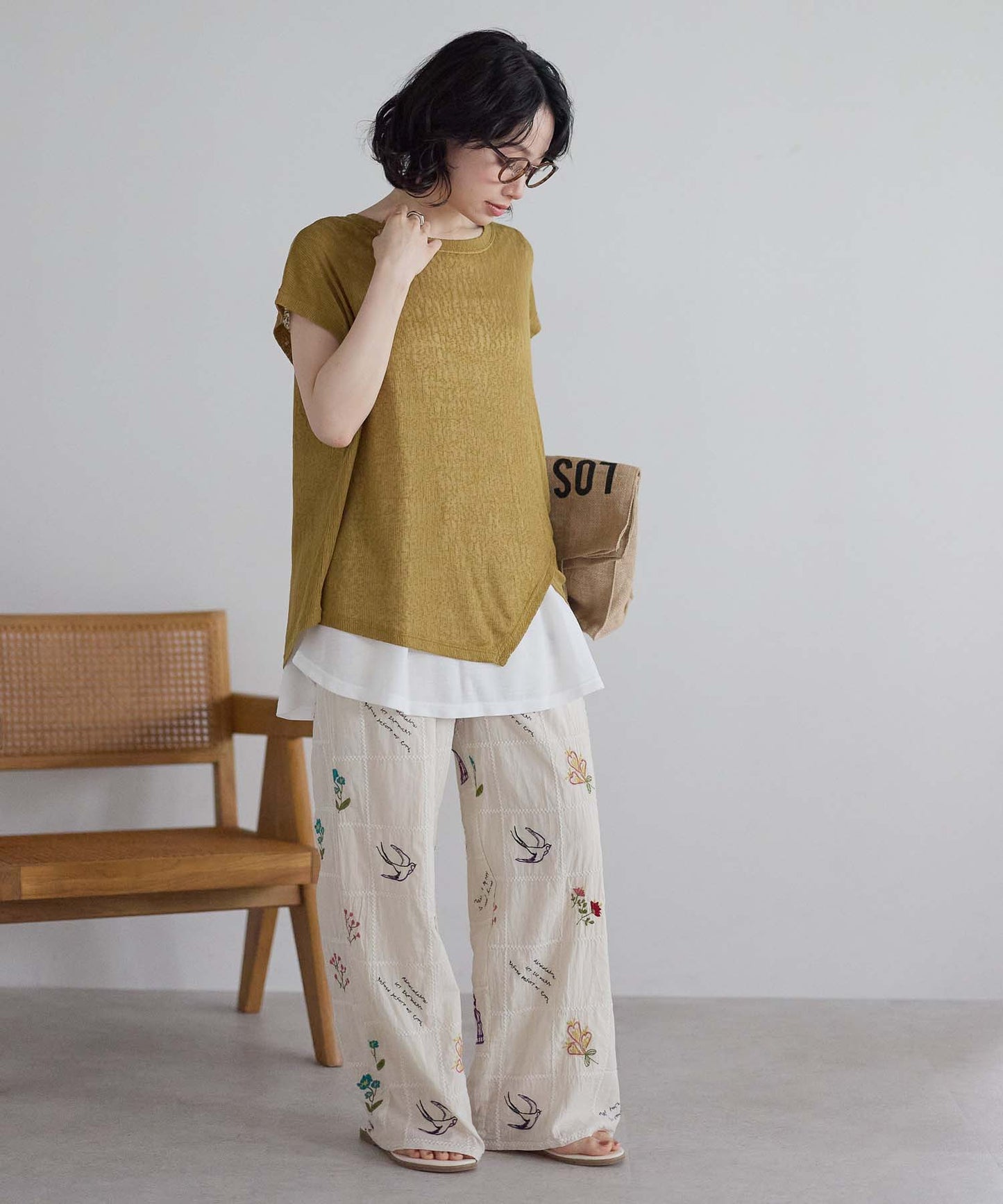 マスタード / 157cm / FREE