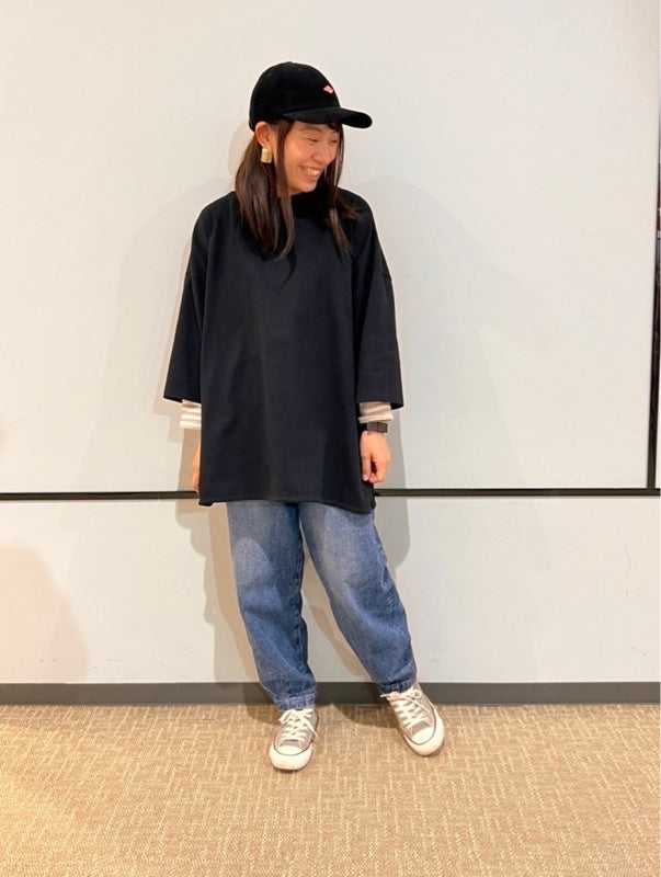 デニムカーブパンツ