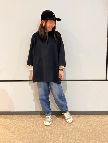 デニムカーブパンツ