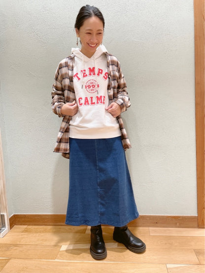 ≪SALE≫ Printed Raglan Loose Hoodie