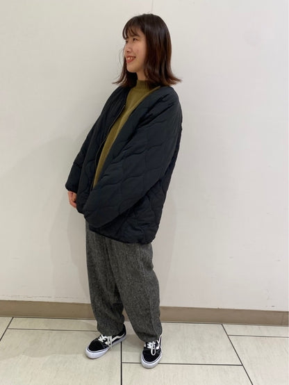 プチハイネックニットプルオーバー
