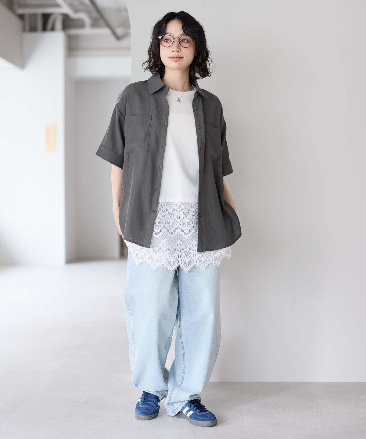 チャコール / 157cm / FREE