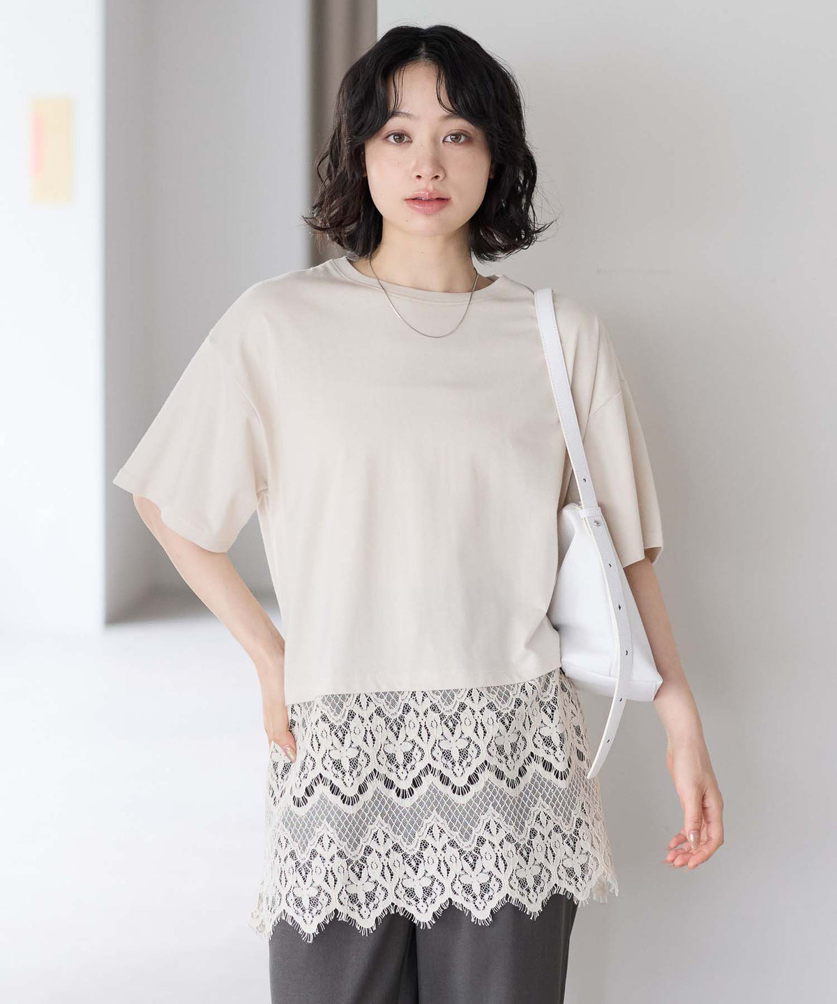 グレージュ / 157cm / FREE