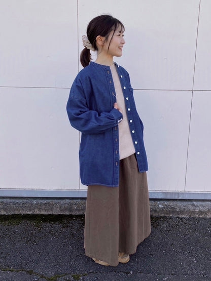 ふっくらニットプルオーバー