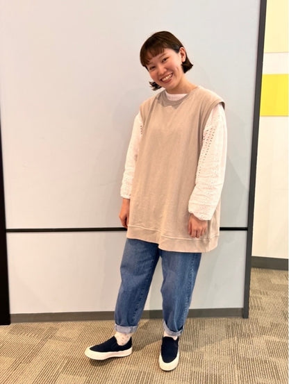 デニムカーブパンツ