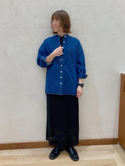 しっかりデニムBigシャツ