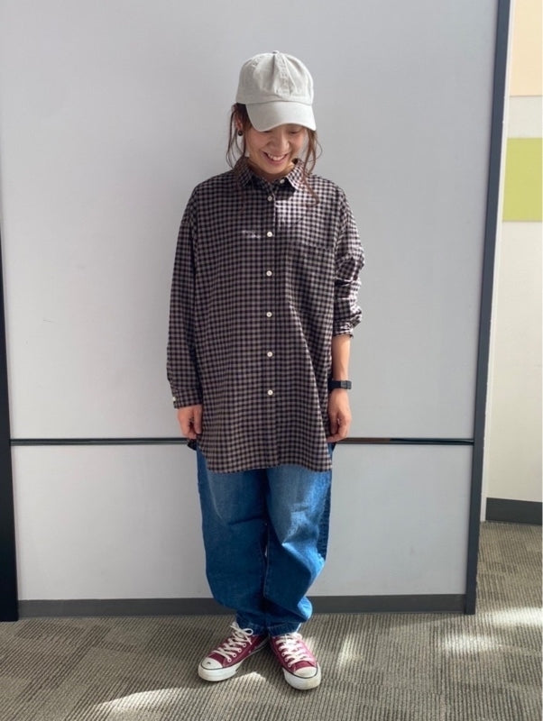 デニムカーブパンツ