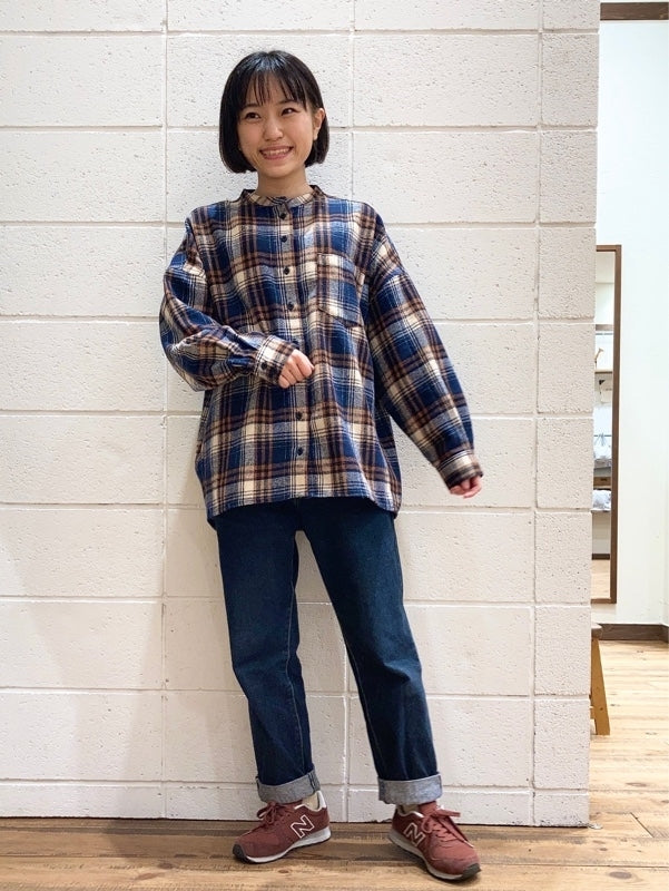 ≪SALE≫★Not Public for Autumn/Winter Sale Items★Warm Fleece Check Shirt