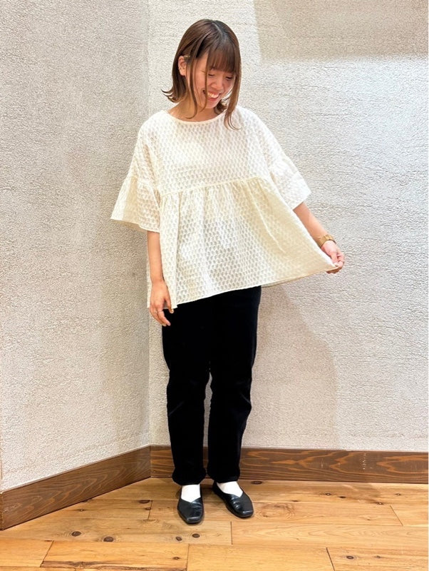 ≪OUTLET SALE≫ストレッチテーパードカラーパンツ