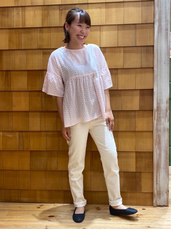 ≪OUTLET SALE≫ストレッチテーパードカラーパンツ