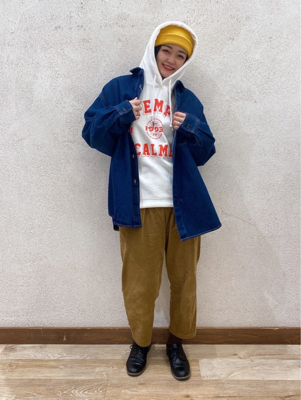 ≪SALE≫ Printed Raglan Loose Hoodie