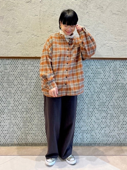 ≪SALE≫★Not Public for Autumn/Winter Sale Items★Warm Fleece Check Shirt