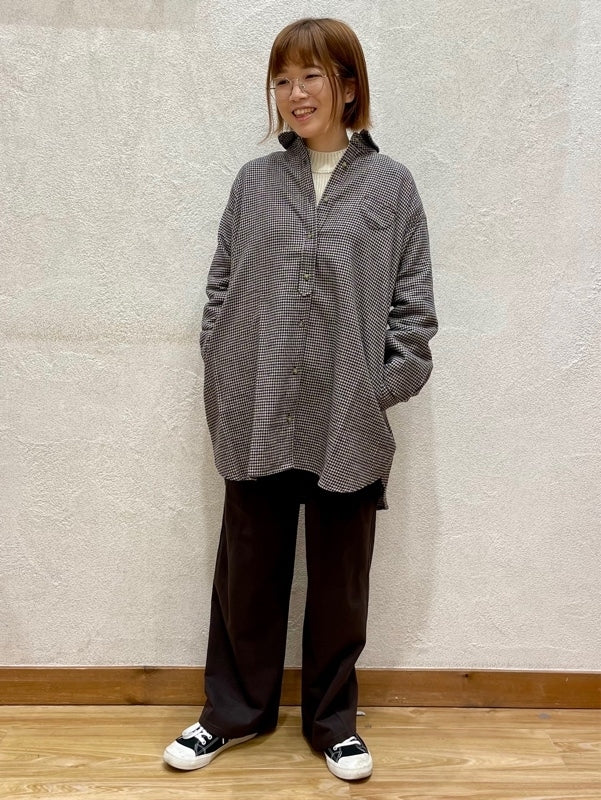 プチハイネックニットプルオーバー