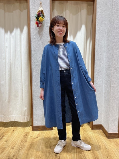 ≪OUTLET SALE≫ストレッチテーパードカラーパンツ