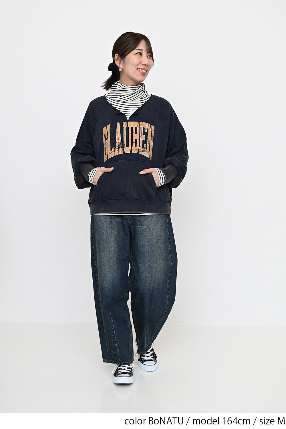 71ブレインタートル ≪SALE≫ニコニコねじれボーダータートル – HEART MARKET