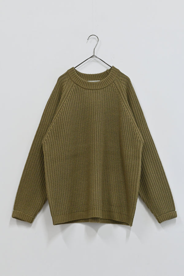 ≪SALE≫畦編みニットプルオーバー