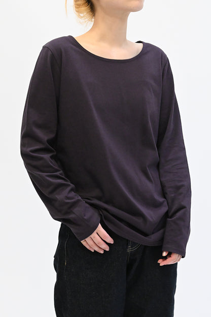 ニコニコ無地ロンTEE