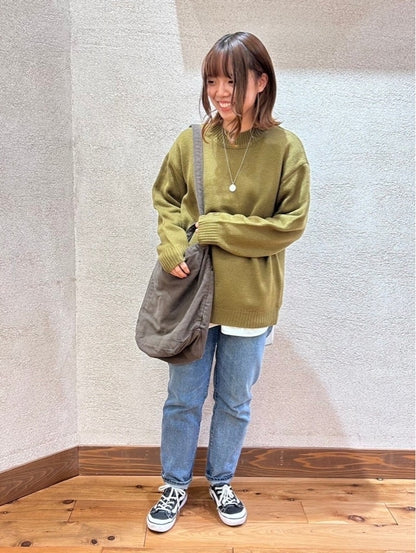 プチハイネックニットプルオーバー