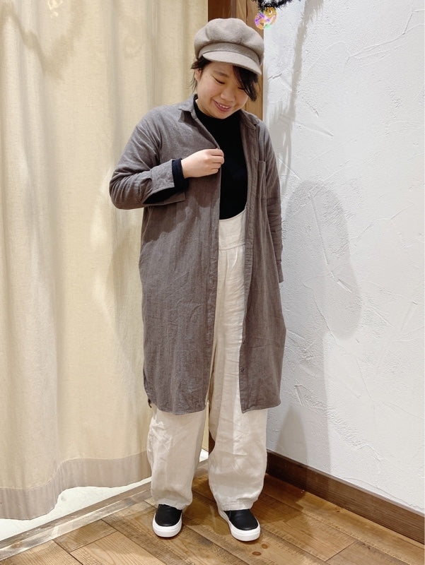 【recetee】リボンサスペンダーパンツ